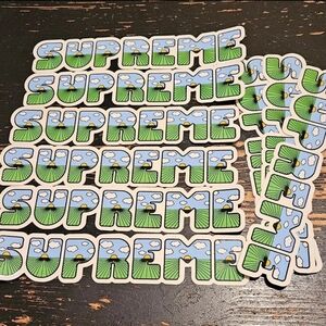 Supreme The Shiit Sticker SS16